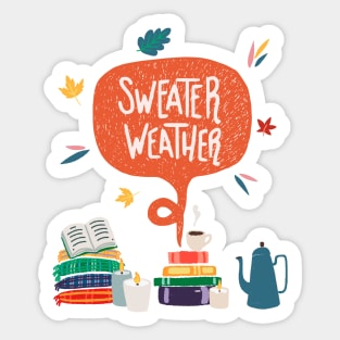 Sweater Weather Sticker